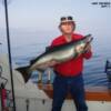 Huk and a King Salmon he caught in Lake Ontario on September 7th, 2006.