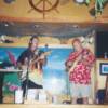 Huk playing with Harry Troupe in the Terrace Bar of the Sands of Kahana Resort in Maui, Hawaii.