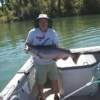 Huk with a 35 pound King Salmon caught in the Sacramento River in Chico, September 19th, 2005.